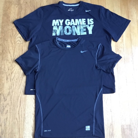 Nike Other - 2/$7 Nike Men’s Dri-Fit & Pro Compression T-Shirts